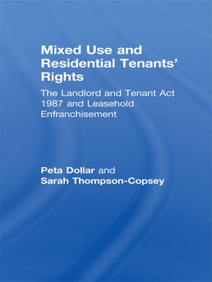 cover image of Mixed Use and Residential Tenants' Rights